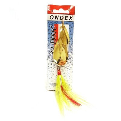 Ondex Spinner Tandem Bucktail Maat 4+6