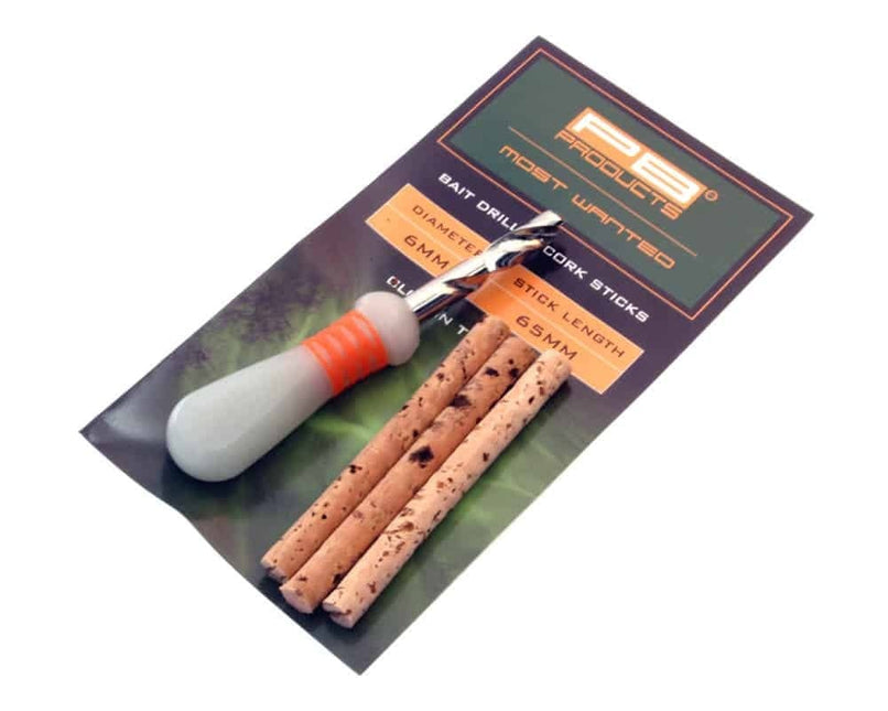 PB Products Bait Drill + cork sticks 3pcs