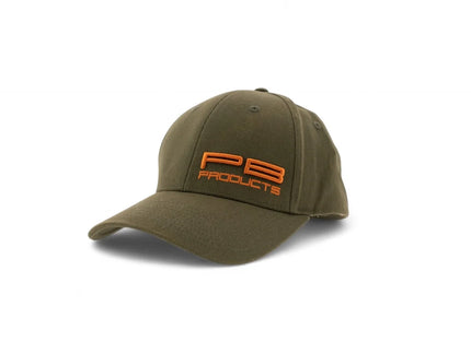 PB Products Baseball Cap Green Orange logo