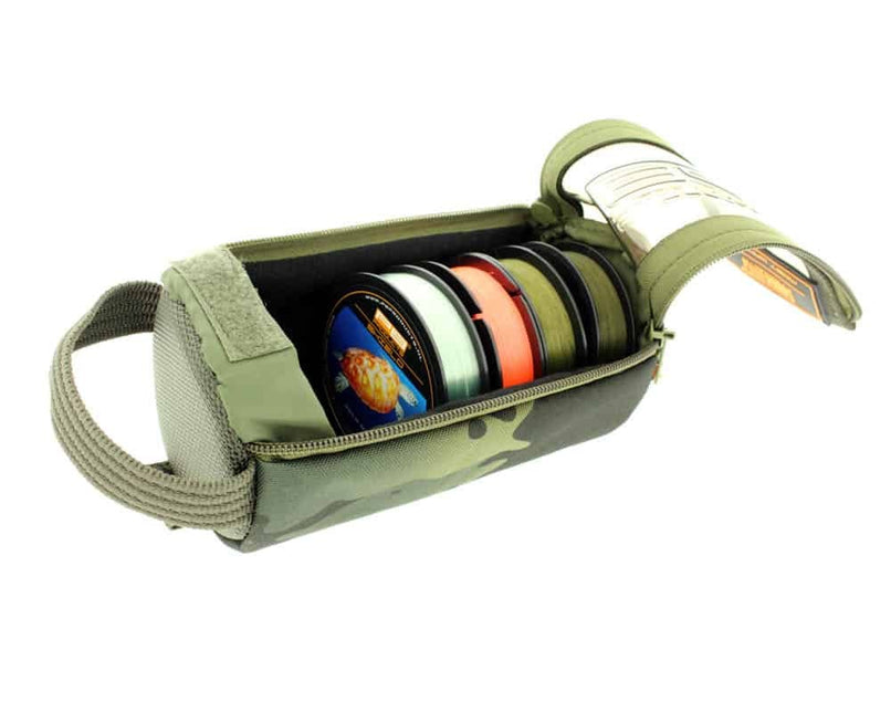 PB Products Double Zipper Tube Pouch dia. 9cm - L 18 cm