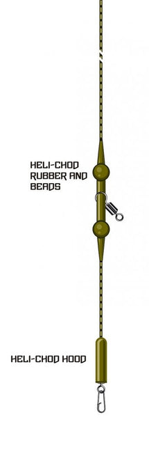 PB Products Heli-Chod Hoods Weed 5pcs