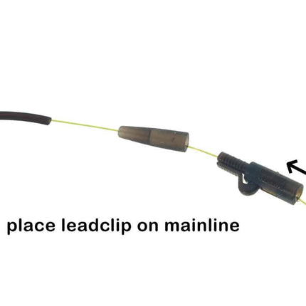 PB Products Hit & Run X-Safe Leadclip Mainline Only Pack 4pcs