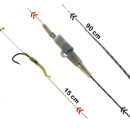 PB Products R2G Clip SR Leader 90/ Line Aligner Rig 2pcs Weed