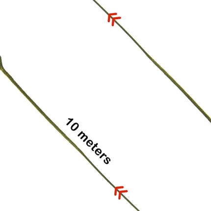 PB Products R2G Hollow Kevlar Looped Leader 10 meters 2pcs Weed