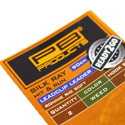 PB Products R2G SR Clip Leader 90 /Ronnie Rig Soft 2pcs Weed