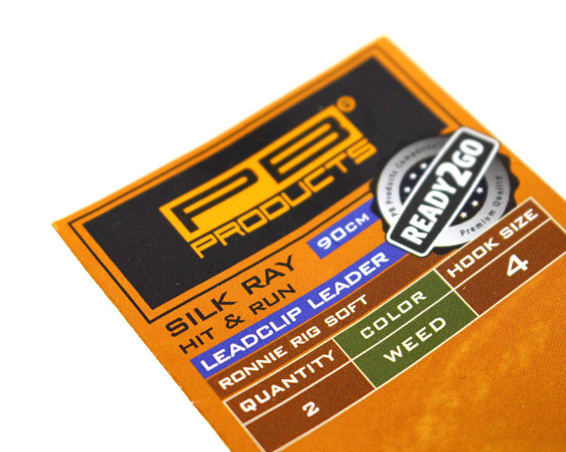 PB Products R2G SR Clip Leader 90 /Ronnie Rig Soft 2pcs Weed