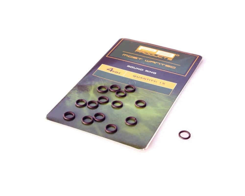 PB Products Round Rings 4mm 15pcs
