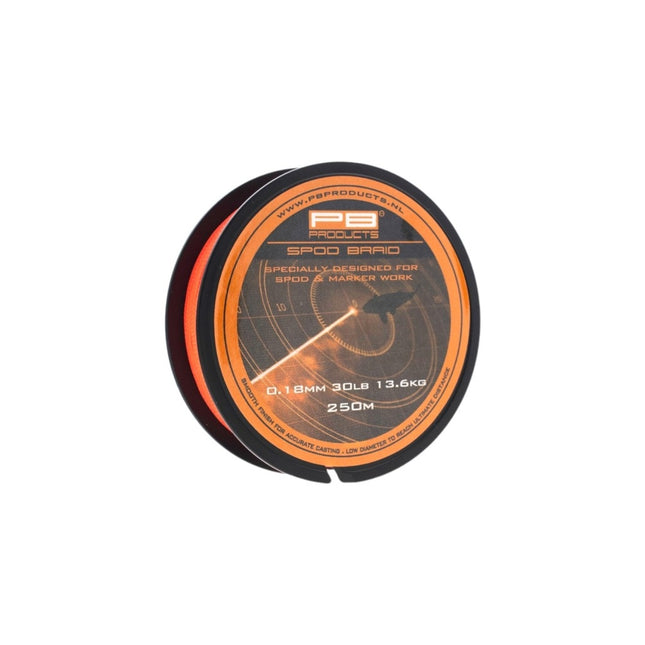 PB Products Spod Braid 0,18mm 30lb 250m Fluo Orange