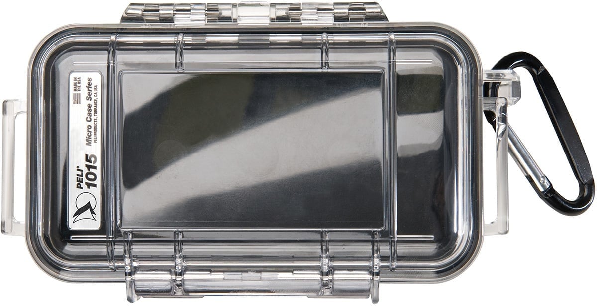 Peli Micro Case 1015 - Black / Clear