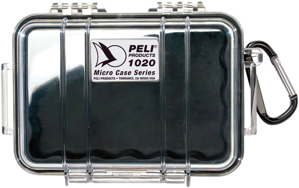 Peli Micro Case 1020 - Black / Clear