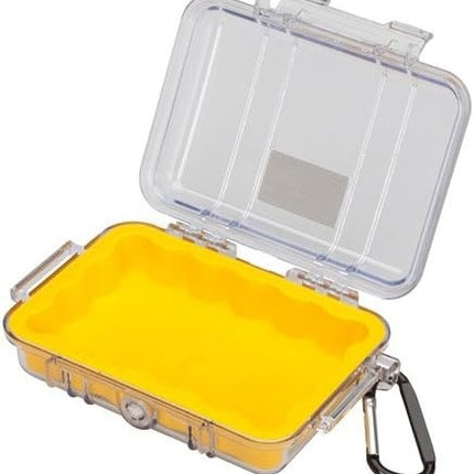 Peli Micro Case 1020 - Yellow / Clear