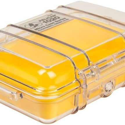 Peli Micro Case 1020 - Yellow / Clear