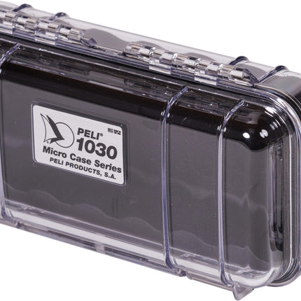 Peli Micro Case 1030 - Black / Clear