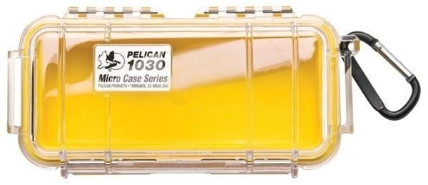 Peli Micro Case 1030 - Yellow / Clear
