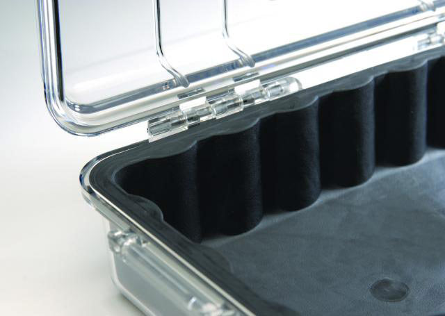Peli Micro Case 1040 - Black / Clear