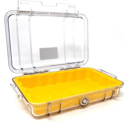 Peli Micro Case 1040 - Yellow / Clear