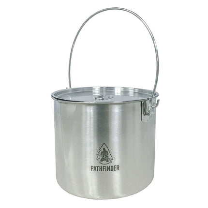 RVS Bushpot 3.5L met deksel