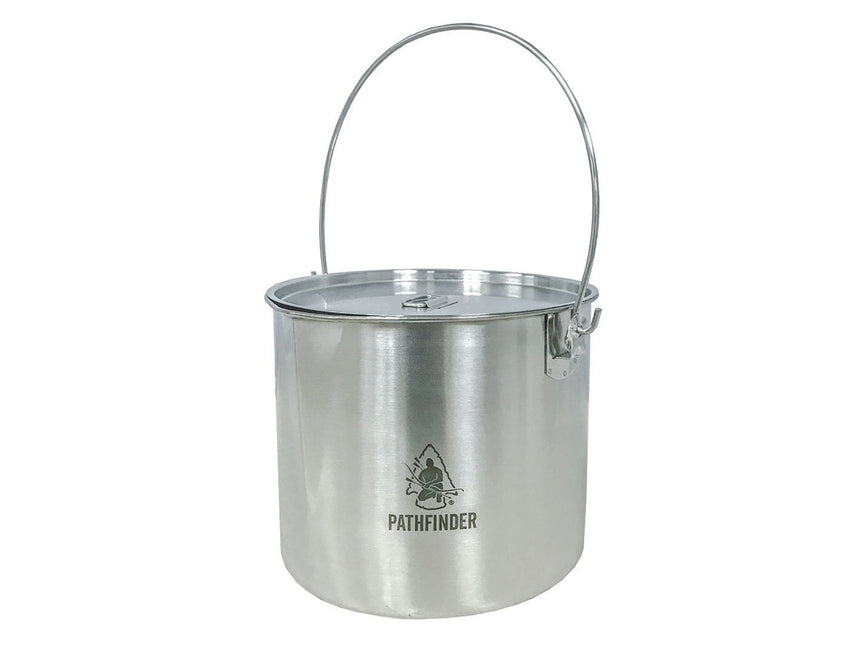 RVS Bushpot 3.5L met deksel