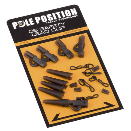 Pole Position CS Safety Lead Clip Action Pack 65LB