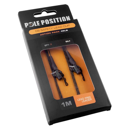 Pole Position CS Safety Leadclip Action Pack 45LB