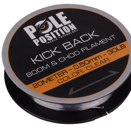 Pole Position Kick Back Boom & Chod Filament 0,50mm 20m