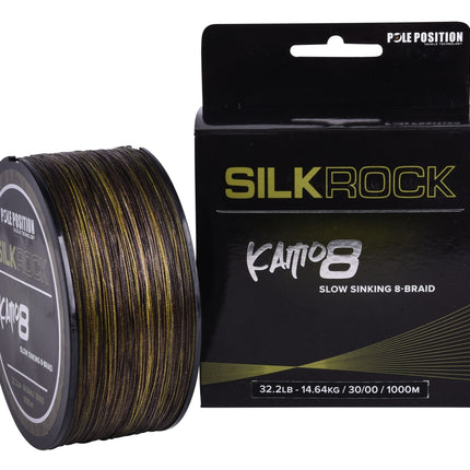 Pole Position Silkrock Slow Sinking 8 Braid - Kamo