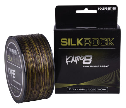 Pole Position Silkrock Slow Sinking 8 Braid - Kamo