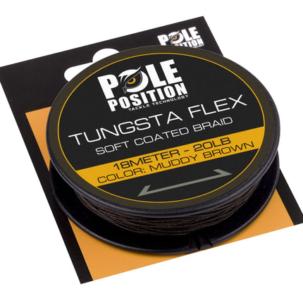Pole Position Tungsta Flex Coated Braid Tungsta Flex 20lb