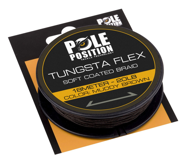 Pole Position Tungsta Flex Coated Braid Tungsta Flex 20lb