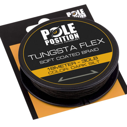 Pole Position Tungsta Flex Coated Braid Tungstaflex 30LB 18M
