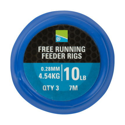 Preston Free Running Feeder Rigs