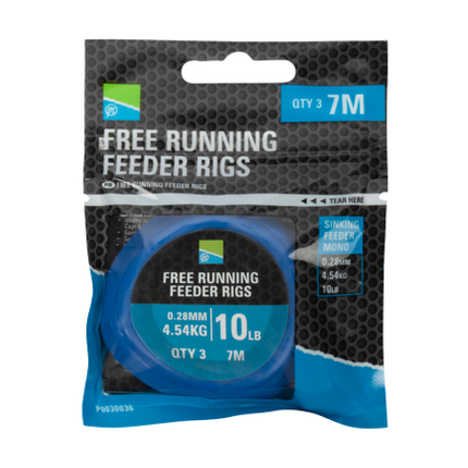 Preston Free Running Feeder Rigs