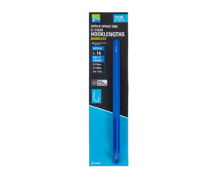 Preston GPM-B Spade End Hooklengths 15cm