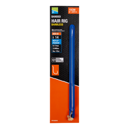 Preston KKH-B Mag Store Banded Hair Rigs 6"/15cm