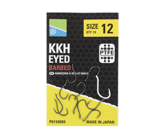 Preston KKH Barbed Hooks Eyed