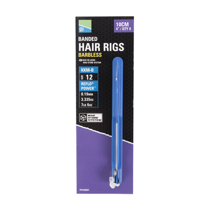 Preston KKM-B Mag Store Banded Hair Rigs 15"/38cm