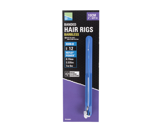 Preston KKM-B Mag Store Bayonet Hair Rigs 4"/10cm