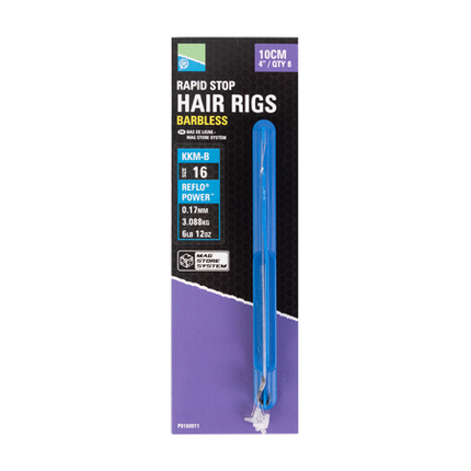 Preston KKM-B Mag Store Rapid Stop Hair Rigs 15"/38cm