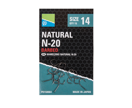 Preston Natural N-20 Hooks