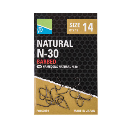 Preston Natural N-30  Hooks