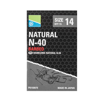 Preston Natural N-40 Hooks