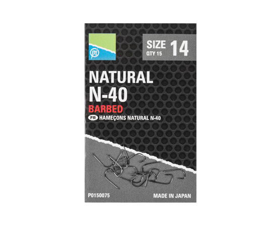 Preston Natural N-40 Hooks