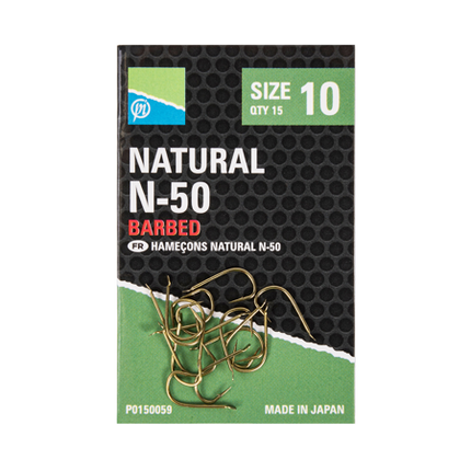 Preston Natural N-50 Hooks