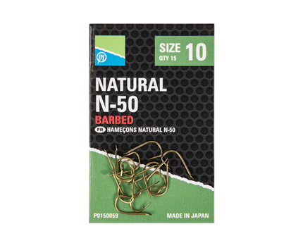 Preston Natural N-50 Hooks