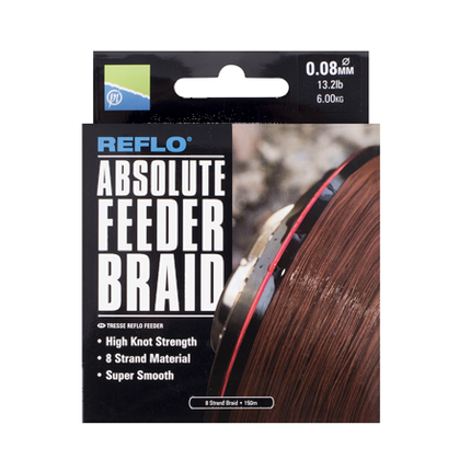 Preston Reflo Absolute Feeder Braid 150 meter