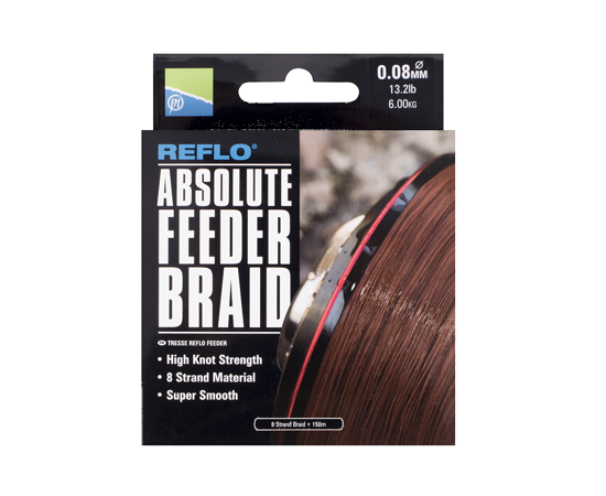 Preston Reflo Absolute Feeder Braid 150 meter