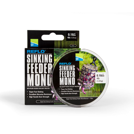 Preston Reflo Sinking Feeder Mono 150 meter