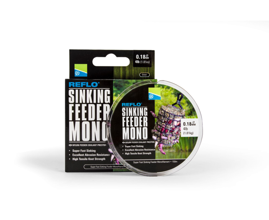 Preston Reflo Sinking Feeder Mono 150 meter