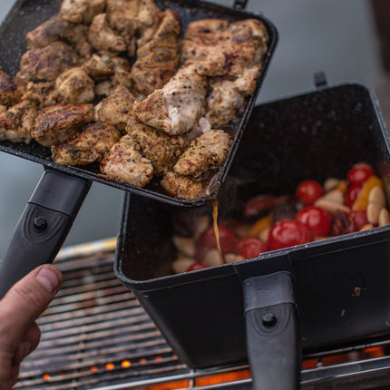 RidgeMonkey Connect Deep Pan & Griddle Granite Edition