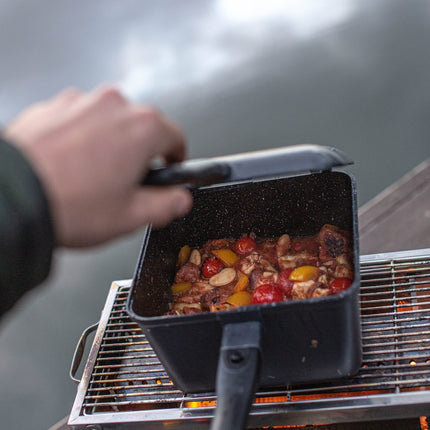 RidgeMonkey Connect Deep Pan & Griddle Granite Edition